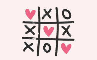 Valentine Png, Valentine Shirt Png, XOXO Png, Tic Tac Toe Png, Love Png, Heart Png, Digital