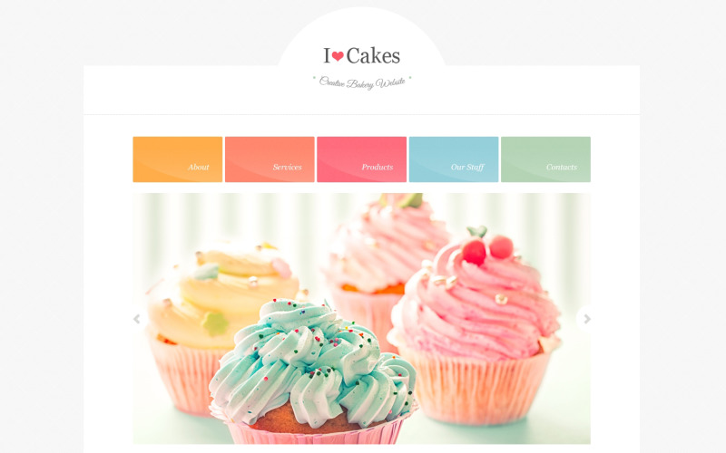 Bakery Responsive Website Template