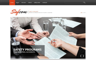 Consulting Responsive Website Template