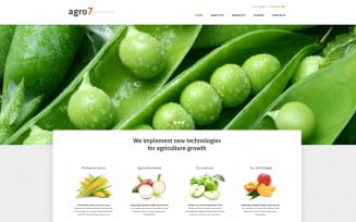 Farm Responsive Website Template