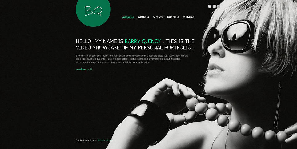 Photographer Portfolio Photo Gallery Template New Screenshots BIG
