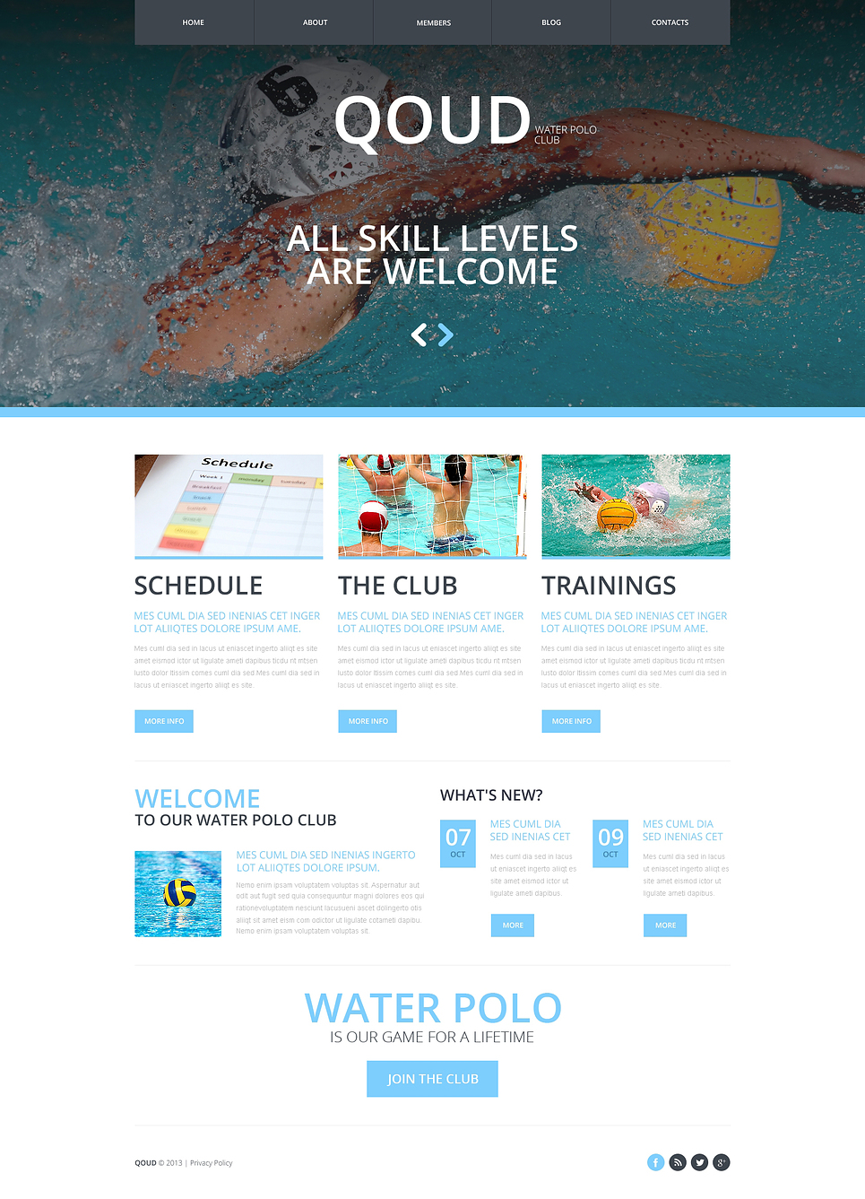 Polo Responsive Website Template New Screenshots BIG