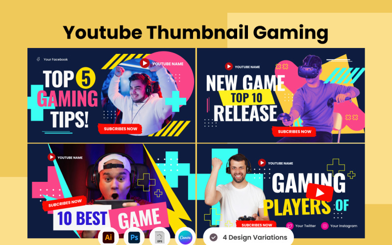 Vibrant Gaming Review Thumbnail Social Media