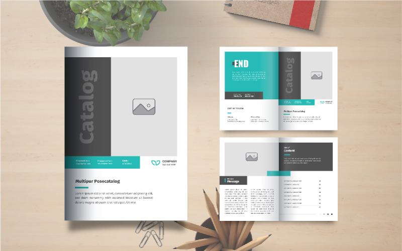 Furniture product catalog brochure or company product Catalogue design Corporate Identity