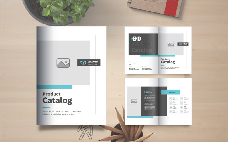 Furniture product catalog brochure or company product Catalogue Corporate Identity