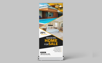 Modern Designs for Roll Up Real Estate Banners