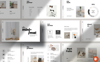 The Minimal Presentation Template