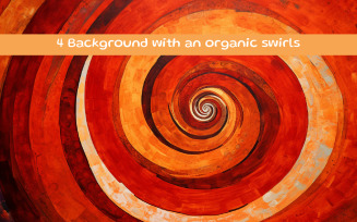 Background with an organic texture and wooden swirls