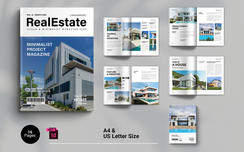 Project Real Estate Magazine Template Project Real Estate Magazine Template
