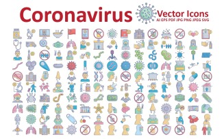 Coronavirus Icons: Visual Tools for Awareness and Safety