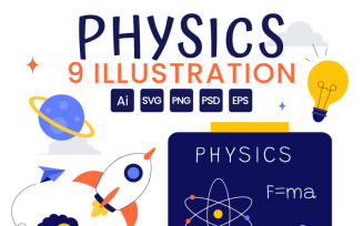 9 Physics Education Illustration