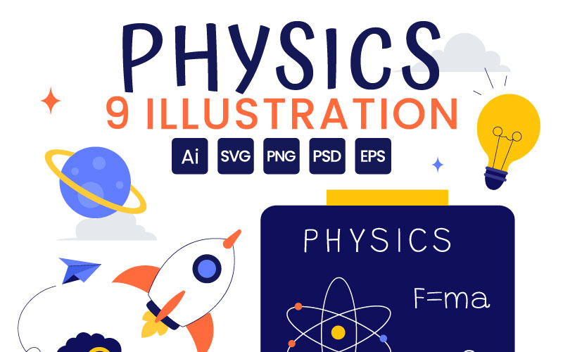 9 Physics Education Illustration