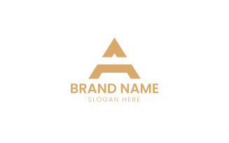 Letter A company logo-607