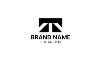 Letter T company logo-12-599
