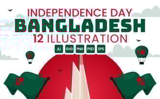 12 Bangladesh Independence Day Illustration