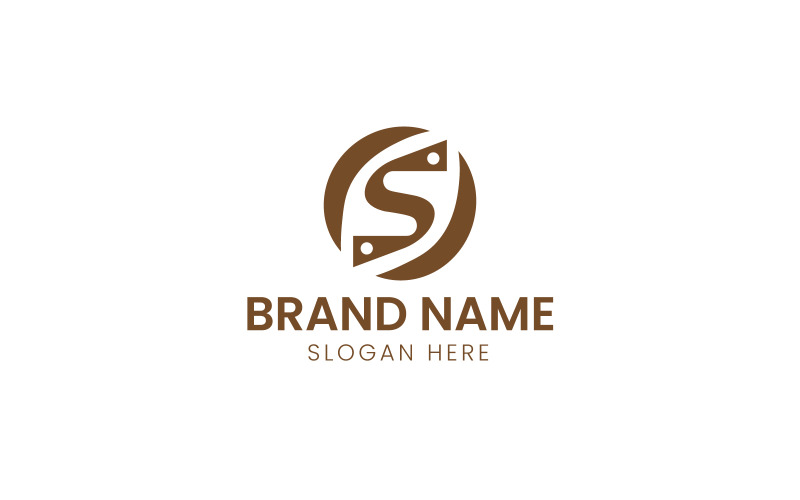 Letter S company logo-619 Logo Template