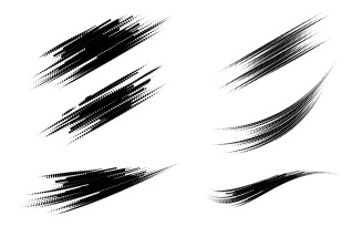 Grunge halftone background vintage dots illustration design template v.6