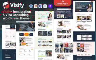 Visify - Immigration and Visa Consulting WordPress Theme
