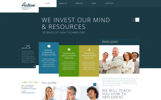 Active Management WordPress Theme