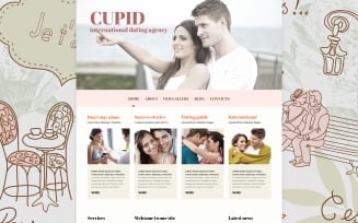 Dating Responsive Joomla Template