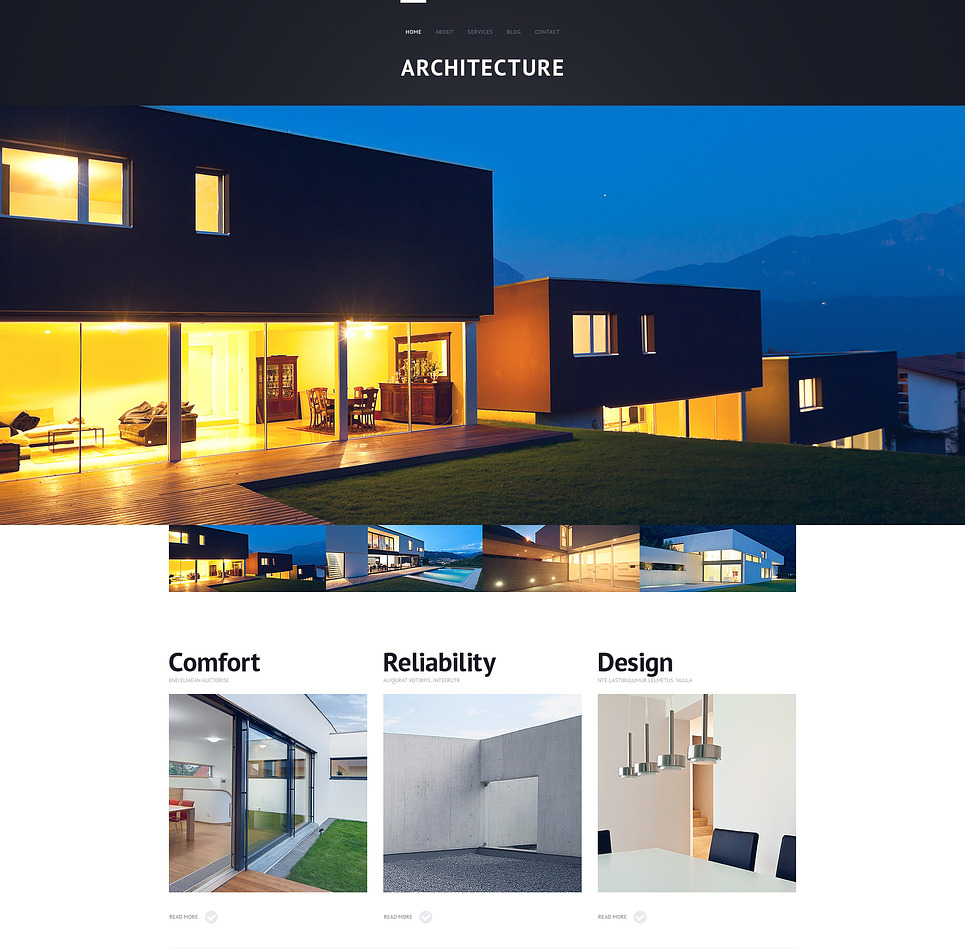 Drafting Responsive Website Theme Big Screenshot Drafting Responsive Website Template New Screenshots BIG