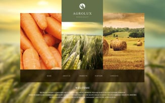 Farm Responsive Website Template