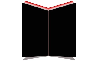 Book vector art illustration
