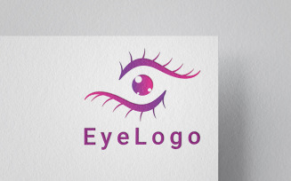 Eye logo icon design for medical and eyecare clinics.