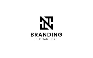 Letter NN company logo-645