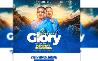 Church flyer template photoshop