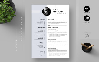 Resume & Cover Letter Template.