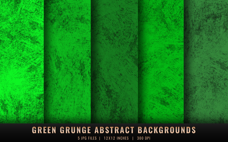 Green Grunge Abstract Backgrounds