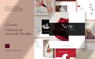 Oriental Social Media Pack Template