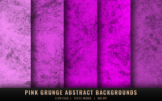 Pink Grunge Abstract Backgrounds