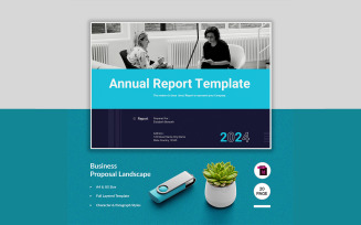 Annual Report Template Landscape