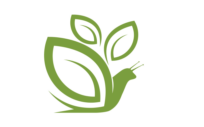 Beauty Snail Vector icon logo illustration design Template v.16 Logo Template