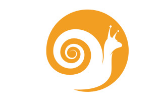 Beauty Snail Vector icon logo illustration design Template v.5
