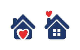 Home Care Vector icon design illustration Template v.4