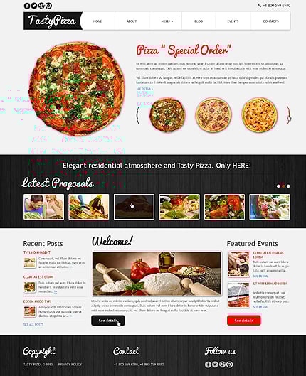 Joomla Main Page preview