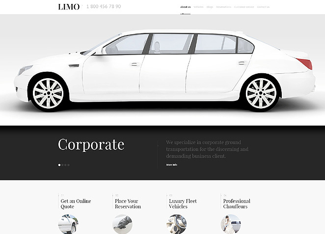 Auto Towing Bootstrap WordPress Theme Big Screenshot Auto Towing Responsive WordPress Theme New Screenshots BIG