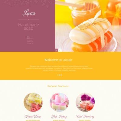 Crafts & Hobbies Website Templates | TemplateMonster