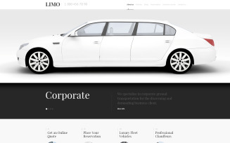Limousine Services Responsive WordPress Theme