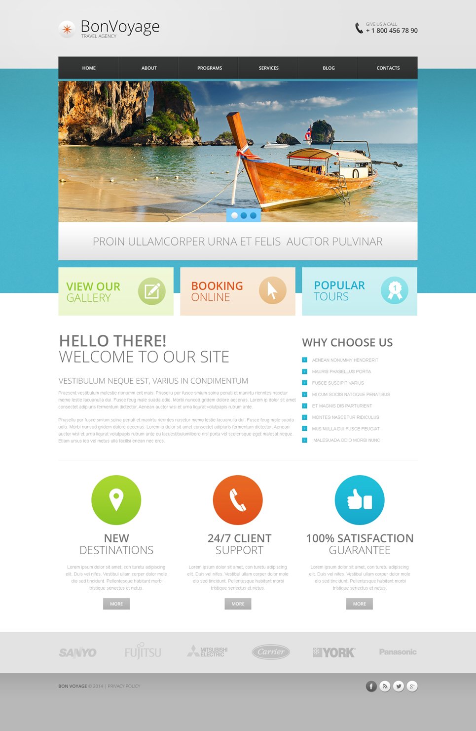 Travel Agency Responsive Drupal Template New Screenshots BIG