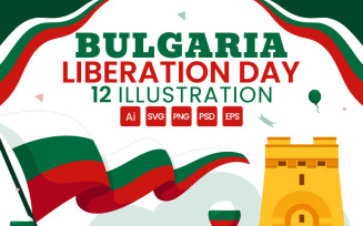 12 Bulgaria Liberation Day Illustration
