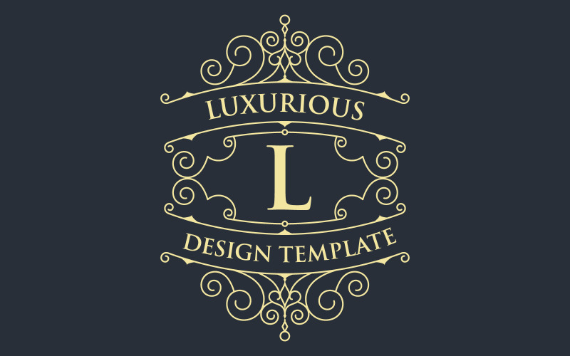 Beauty Vintage border line Template vector illustration design v.3 Illustration