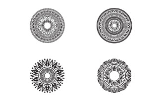 Art Circular pattern in form of mandala for decoration. Decorative ornament v.1