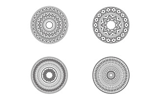 Art Circular pattern in form of mandala for decoration. Decorative ornament v.6