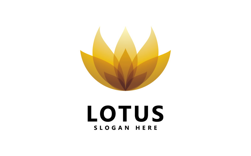 Beauty lotus flower logo spa logo vector yoga and therapy symbol 12 Logo Template