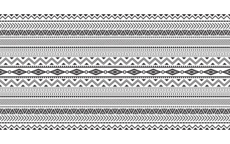 Tribal seamless pattern ethnic geometric seamless aztec pattern design template v.1