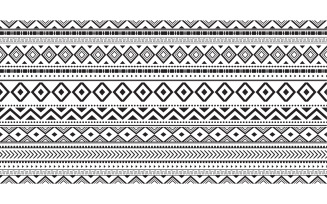 Tribal seamless pattern ethnic geometric seamless aztec pattern design template v.2